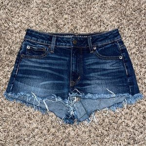 American eagle denim jean shorts